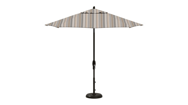 9 Ft. Octagon Auto Tilt Umbrella with Base