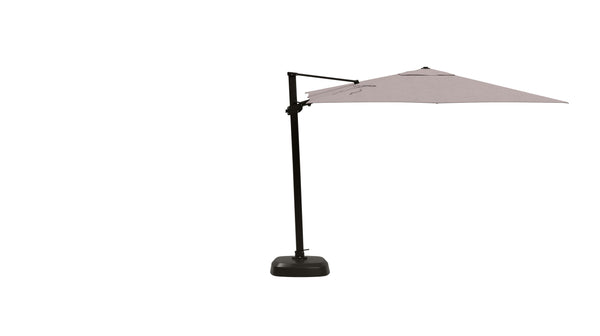 10 Ft Square Cantilever Umbrella with AKZ Base